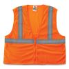 GloWear 8205Z Class 2 Super Economy Mesh Vest, Polyester, Orange, 4X-Large/5X-Large, Ships in 1-3 Business Days1