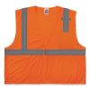 GloWear 8210HL Class 2 Economy Mesh Hook and Loop Vest, Polyester, Large/X-Large, Orange, Ships in 1-3 Business Days1