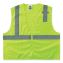 GloWear 8210Z Class 2 Economy Mesh Vest, Polyester, Lime, Small/Medium, Ships in 1-3 Business Days1