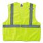 GloWear 8215BA Type R Class 2 Econo Breakaway Mesh Safety Vest, Small to Medium, Lime, Ships in 1-3 Business Days1