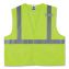 GloWear 8225HL Class 2 Standard Solid Hook and Loop Vest, Polyester, Lime, 4X-Large/5X-Large, Ships in 1-3 Business Days1