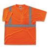 GloWear 8289 Class 2 Hi-Vis T-Shirt, Polyester, Orange, X-Large, Ships in 1-3 Business Days1