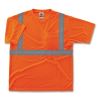 GloWear 8289 Class 2 Hi-Vis T-Shirt, Polyester, Orange, 3X-Large, Ships in 1-3 Business Days1