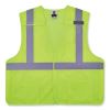 GloWear 8217BA Class 2 Breakaway Mesh Vest, Polyester, Large/X-Large, Lime, Ships in 1-3 Business Days1