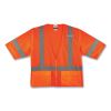 GloWear 8320Z Class 3 Standard Zipper Vest, Polyester, 2X-Large/3X-Large, Orange, Ships in 1-3 Business Days1