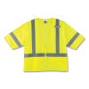GloWear 8320Z Class 3 Standard Zipper Vest, Polyester, 2X-Large/3X-Large, Lime, Ships in 1-3 Business Days1