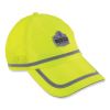 GloWear 8930 Hi-Vis Baseball Cap, Polyester, One Size Fits Most, Lime, Ships in 1-3 Business Days1