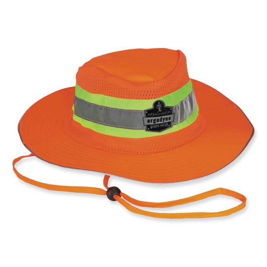 GloWear 8935 Hi-Vis Ranger Sun Hat, Polyester, Large/X-Large, Orange, Ships in 1-3 Business Days1