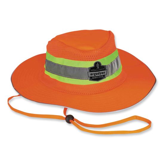 GloWear 8935 Hi-Vis Ranger Sun Hat, Polyester, 2X-Large/3X-Large, Orange, Ships in 1-3 Business Days1