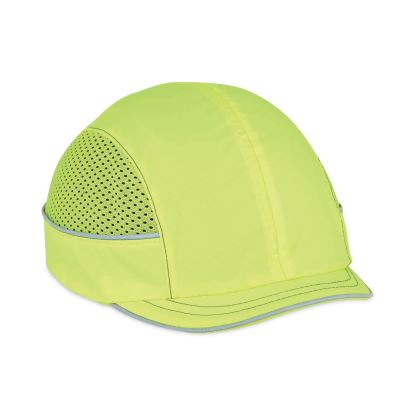 Skullerz 8950 Bump Cap Hat, Micro Brim, Lime, Ships in 1-3 Business Days1