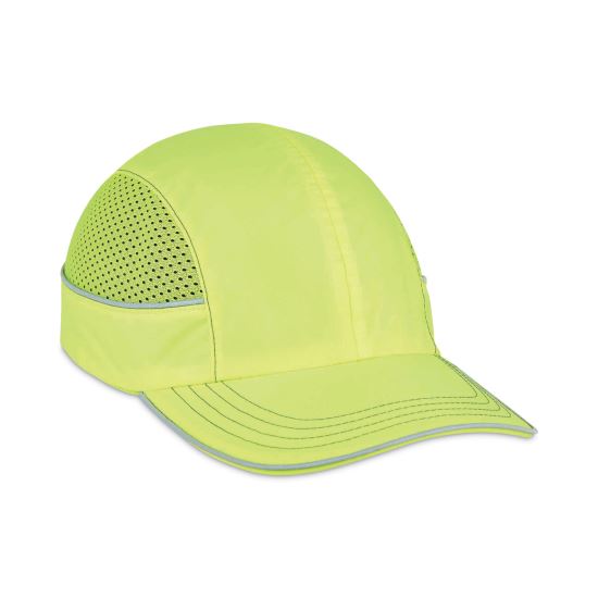 Skullerz 8950 Bump Cap Hat, Long Brim, Lime, Ships in 1-3 Business Days1