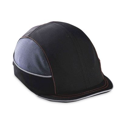 Skullerz 8950 Bump Cap Hat, Micro Brim, Black, Ships in 1-3 Business Days1
