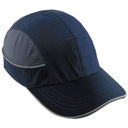 Skullerz 8950 Bump Cap Hat, Long Brim, Navy, Ships in 1-3 Business Days1