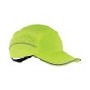 Skullerz 8955 Lightweight Bump Cap Hat, Long Brim, Lime, Ships in 1-3 Business Days1