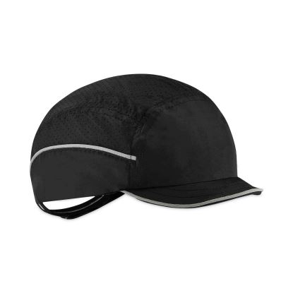 Skullerz 8955 Lightweight Bump Cap Hat, Micro Brom, Black, Ships in 1-3 Business Days1