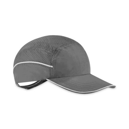 Skullerz 8955 Lightweight Bump Cap Hat, Long Brim, Black, Ships in 1-3 Business Days1