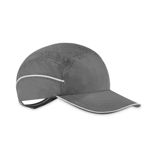 Skullerz 8955 Lightweight Bump Cap Hat, Long Brim, Black, Ships in 1-3 Business Days1