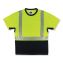 GloWear 8283BK Class 2 Lightweight Performance Hi-Vis T-Shirt, Polyester, 3X-Large, Lime, Ships in 1-3 Business Days1