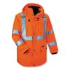 GloWear 8385 Class 3 Hi-Vis 4-in-1 Jacket, 3X-Large, Orange, Ships in 1-3 Business Days1
