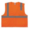 GloWear 8210HL-S Single Size Class 2 Economy Mesh Vest, Polyester, Small, Orange, Ships in 1-3 Business Days1