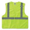 GloWear 8215BA-S Single Size Class 2 Economy Breakaway Mesh Vest, Polyester, 4X-Large, Lime, Ships in 1-3 Business Days1