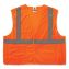GloWear 8215BA-S Single Size Class 2 Economy Breakaway Mesh Vest, Polyester, 2X-Large, Orange, Ships in 1-3 Business Days1