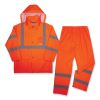 GloWear 8376K Lightweight HV Rain Suit, Medium, Orange, Ships in 1-3 Business Days1