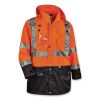 GloWear 8386 Class 3 Hi-Vis Outer Shell Jacket, Polyester, 5X-Large, Orange, Ships in 1-3 Business Days1