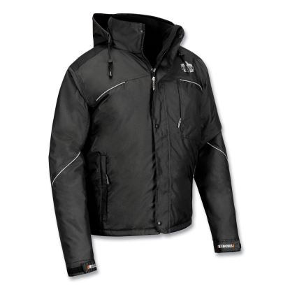 N-Ferno 6467 Winter Work Jacket with 300D Polyester Shell, Small, Black, Ships in 1-3 Business Days1