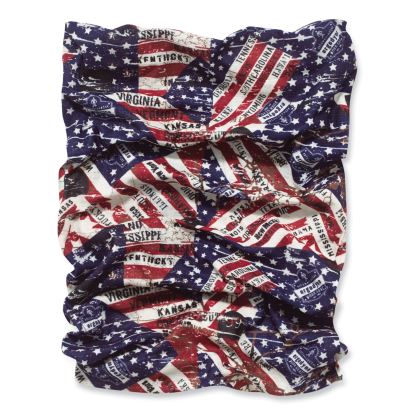 Chill-Its 6485 Multi-Band, Polyester, One Size Fits Most, Stars and Stripes, Ships in 1-3 Business Days1