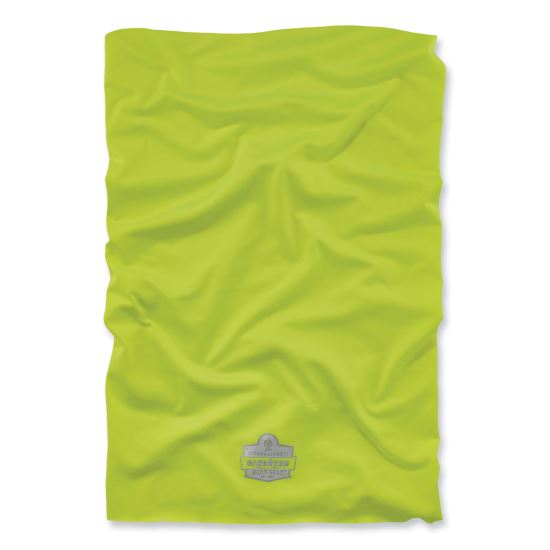 Chill-Its 6487 Cooling Performance Knit Multi-Band, Polyester/Spandex, One Size, Hi-Vis Lime, Ships in 1-3 Business Days1