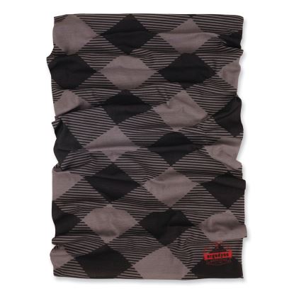 Chill-Its 6485 Multi-Band, Polyester, One Size Fits Most, Gray Buffalo Plaid, Ships in 1-3 Business Days1