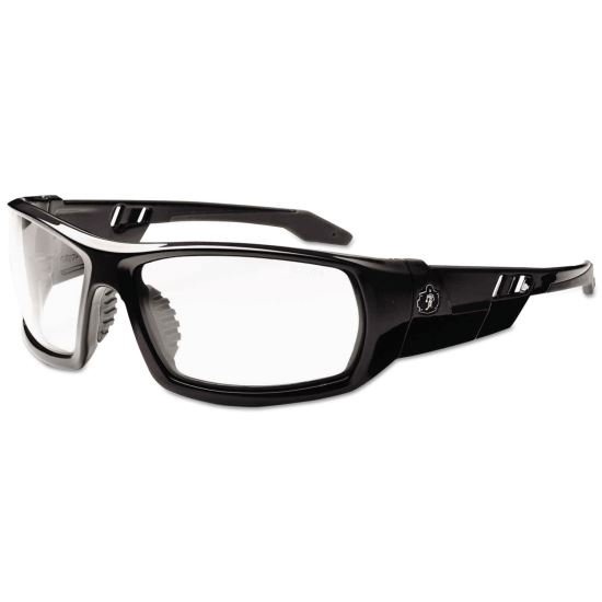 Skullerz Odin Safety Glasses, Black Frame/Clear Lens, Nylon/Polycarb, Ships in 1-3 Business Days1
