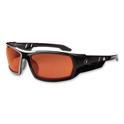 Skullerz Odin Safety Glasses, Black Nylon Impact Frame, Polarized Copper Polycarbonate Lens, Ships in 1-3 Business Days1