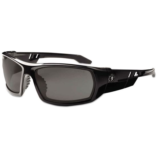 Skullerz Odin Safety Glasses, Black Frame/Smoke Lens, Anti-Fog, Nylon/Polycarb, Ships in 1-3 Business Days1