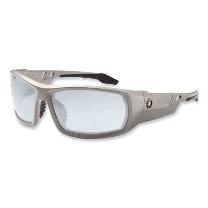 Skullerz Odin Safety Glasses, Matte Gray Nylon Impact Frame, Indoor/Outdoor Polycarbonate Lens, Ships in 1-3 Business Days1
