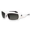 Skullerz Odin Safety Glasses, White Nylon Impact Frame, Smoke Polycarbonate Lens, Ships in 1-3 Business Days1