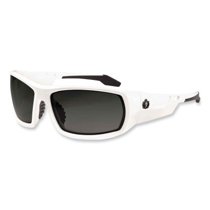 Skullerz Odin Safety Glasses, White Nylon Impact Frame, Polarized Smoke Polycarbonate Lens, Ships in 1-3 Business Days1