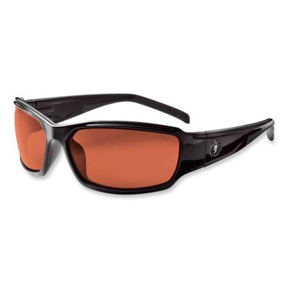 Skullerz Thor Safety Glasses, Black Nylon Impact Frame, Polarized Copper Polycarbonate Lens, Ships in 1-3 Business Days1