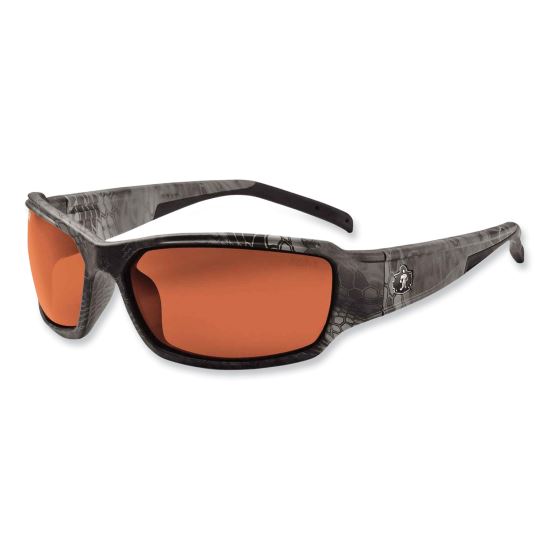 Skullerz Thor Safety Glasses, Kryptek Tyhpon Nylon Impact Frame, Polarized Copper Polycarb Lens, Ships in 1-3 Business Days1