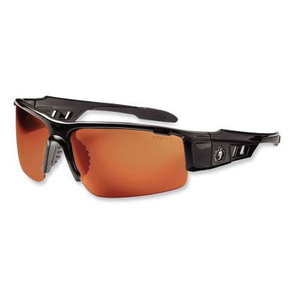 Skullerz Dagr Safety Glasses, Black Nylon Impact Frame, Polarized Copper Polycarbonate Lens, Ships in 1-3 Business Days1