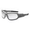 Skullerz Loki Safety Glasses/Goggles, Matte Gray Nylon Impact Frame, Clear Polycarbonate Lens, Ships in 1-3 Business Days1