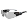 Skullerz Saga Frameless Safety Glasses, Black Nylon Impact Frame, AntiFog Indr/Outdr Polycarb Lens,Ships in 1-3 Business Days1