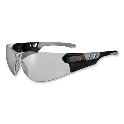 Skullerz Saga Frameless Safety Glasses, Black Nylon Impact Frame, AntiFog Indr/Outdr Polycarb Lens,Ships in 1-3 Business Days1