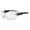 Skullerz Vali Frameless Safety Glasses, Black Nylon Impact Frame, Anti-Fog Clear Polycarb Lens, Ships in 1-3 Business Days1
