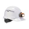 Skullerz 8972LED Class C Hard Hat Cap Style with LED Light, White, Ships in 1-3 Business Days1