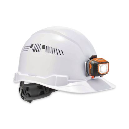 Skullerz 8972LED Class C Hard Hat Cap Style with LED Light, White, Ships in 1-3 Business Days1