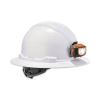 Skullerz 8971LED Class E Hard Hat Full Brim with LED Light, White, Ships in 1-3 Business Days1