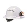 Skullerz 8973LED Class C Hard Hat Full Brim with LED Light, White, Ships in 1-3 Business Days1