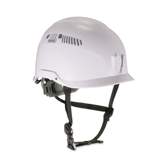 Skullerz 8975 Class C Safety Helmet, 6-Point Ratchet Suspension, White, Ships in 1-3 Business Days1